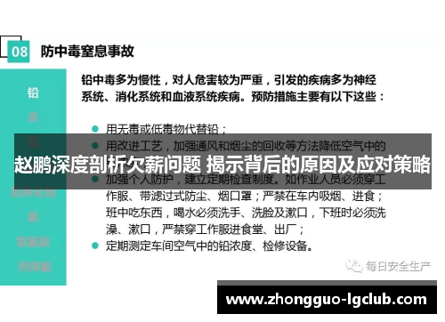 赵鹏深度剖析欠薪问题 揭示背后的原因及应对策略