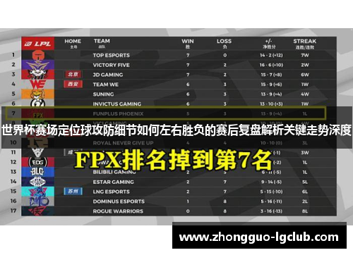 世界杯赛场定位球攻防细节如何左右胜负的赛后复盘解析关键走势深度